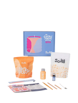 John Lewis Sculpd Ginger and Orange Candle Making Kit- Buy online at McGrocer