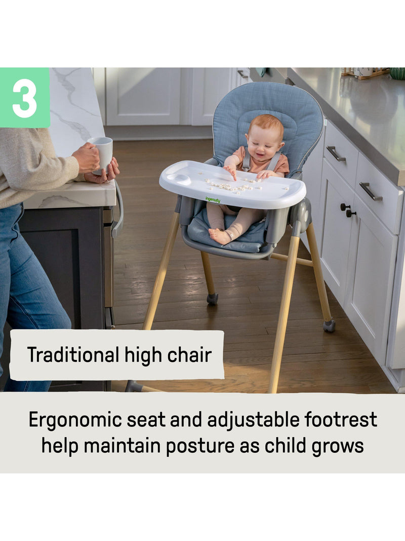 Ingenuity Proper Positioner 7-in-1 Highchair, UK version