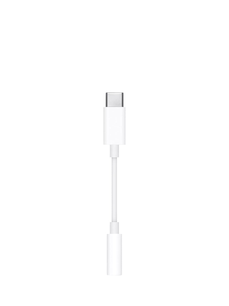 Apple USB-C to 3.5mm audio jack adapter white - British product