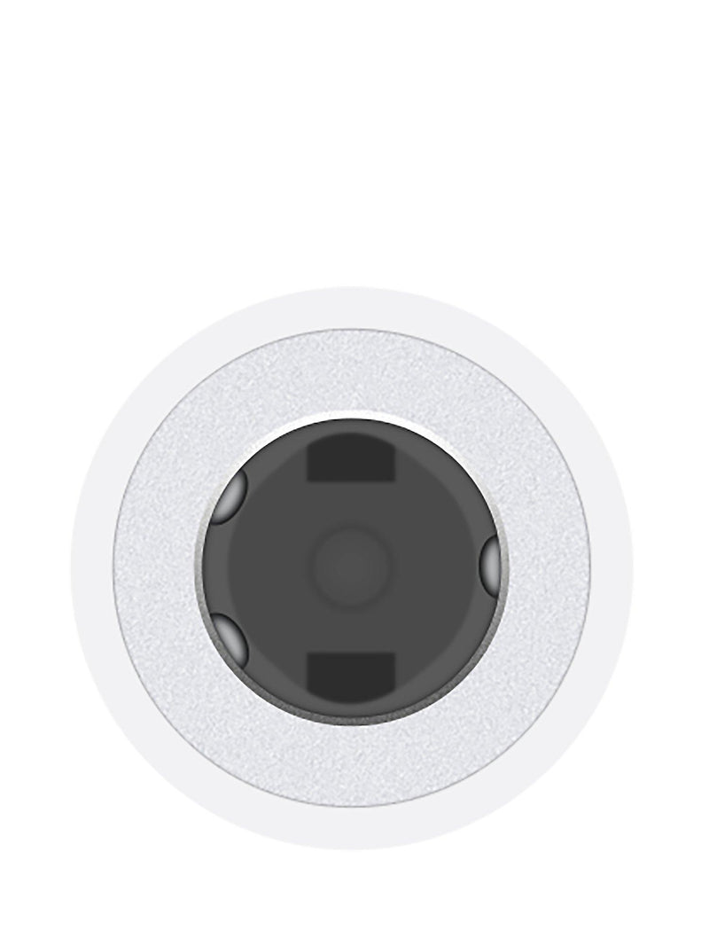 Apple USB-C to 3.5mm audio jack adapter white - British product