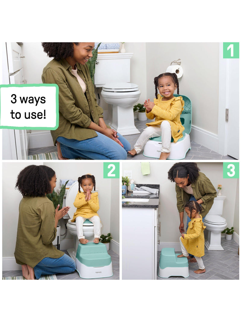 Ingenuity Prepare to Potty 3-in-1 potty training system, UK version