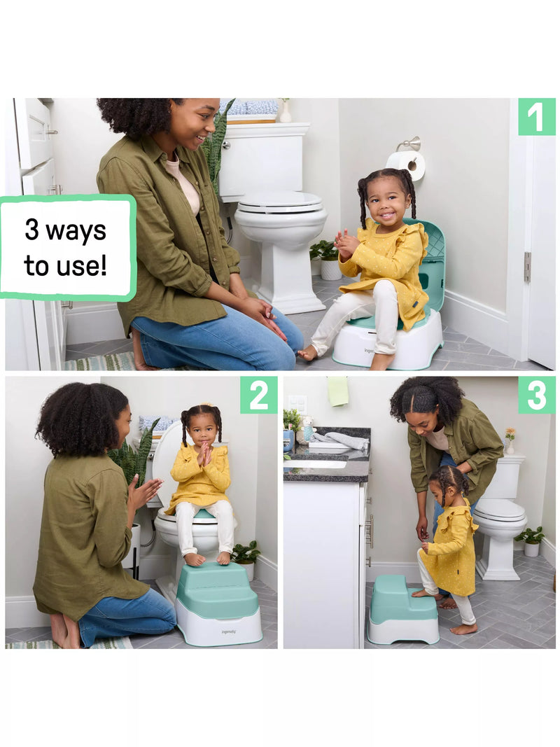 Ingenuity Prepare to Potty 3-in-1 potty training system, UK version