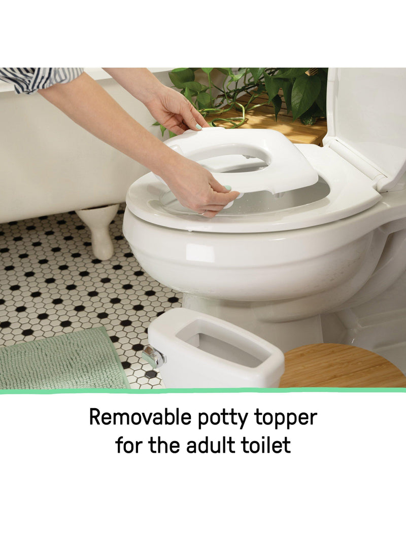 Ingenuity potty training floor toilet with flushing sound and removable seat, UK version
