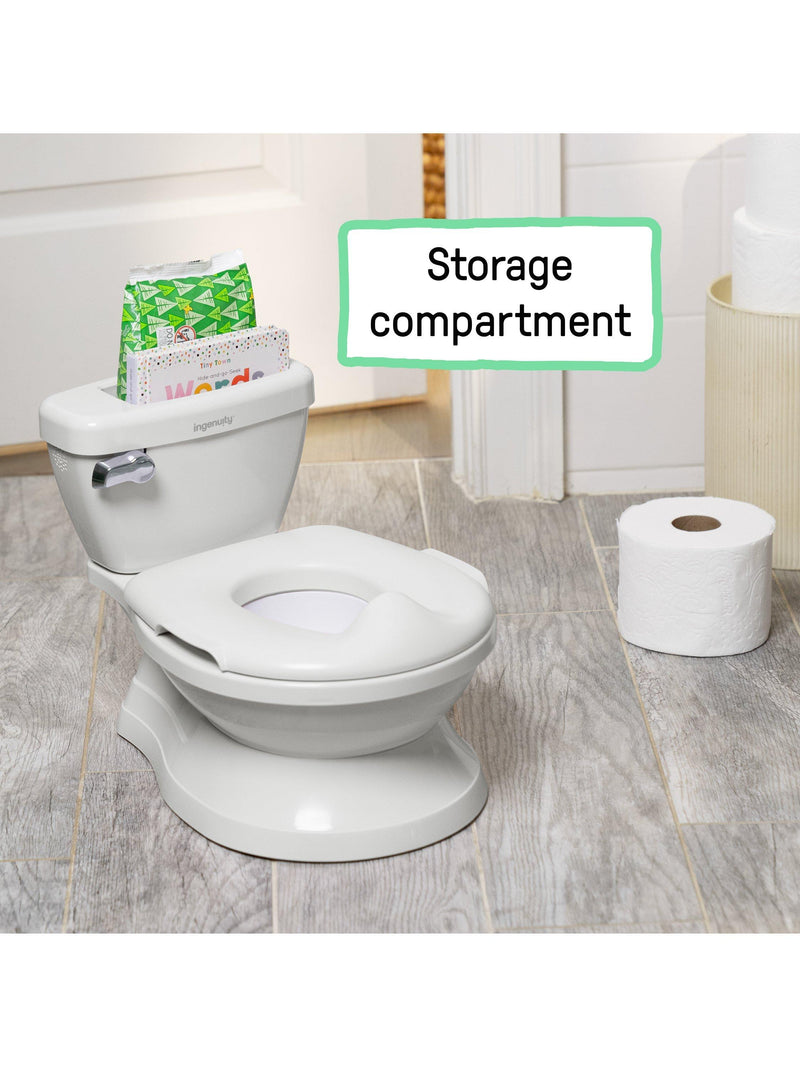 Ingenuity potty training floor toilet with flushing sound and removable seat, UK version