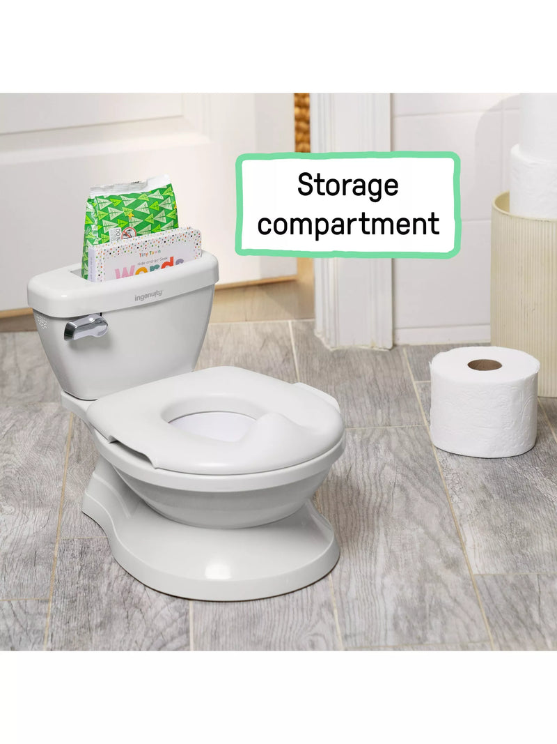 Ingenuity potty training floor toilet with flushing sound and removable seat, UK version