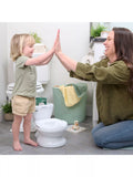 Ingenuity potty training floor toilet with flushing sound and removable seat, UK version