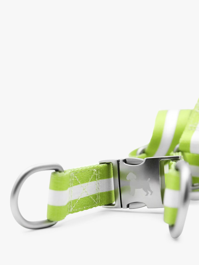 Florence By Mills AppleSkin Leather Dog Harness Green - British product