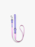 Florence by Mills colour block dog lead in pink and purple - British product