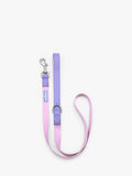 Florence by Mills colour block dog lead in pink and purple - British product