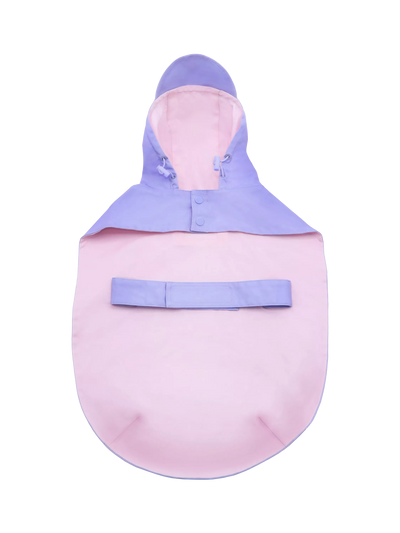 John Lewis florence by mills Dog Raincoat Purple Water-resistant Adjustable Hood- Buy online at McGrocer