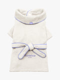 florence by mills dog bathrobe white - British product