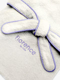 florence by mills dog bathrobe white - British product