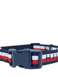 Tommy Hilfiger dog collar multicolor adjustable strap (British brand)