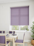 Candice made to measure roller blind in lavender purple - British product