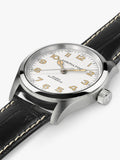 Hamilton Khaki Field Murph watch white dial black leather 38mm, UK version