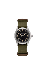 John Lewis Hamilton Khaki Field Quartz Fabric Strap Watch- Buy online at McGrocer