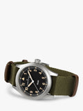 Hamilton Khaki Field Quartz watch with fabric strap (British brand)