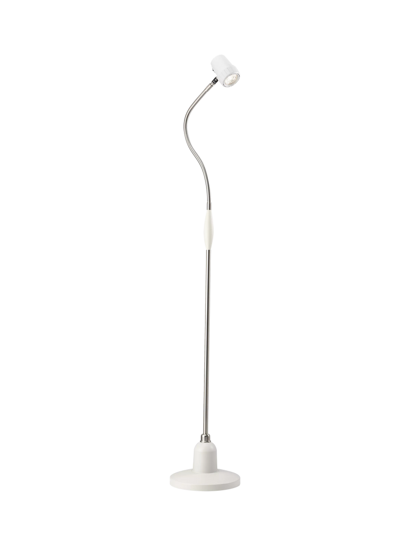 Serious Readers Alex Floor Lamp, White/Off White