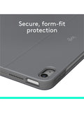 Logitech Combo Touch backlit keyboard cover for iPad Air 11 (British brand)