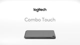 Logitech Combo Touch backlit keyboard cover for iPad Air 11 (British brand)