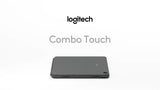 Logitech Combo Touch backlit keyboard cover for iPad Air 13, UK version