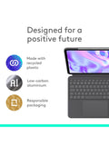Logitech keyboard case for iPad Pro 13 inch M4 M5, UK version
