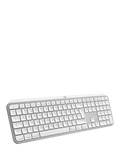 Logitech wireless keyboard MX Keys S for Mac Pale Grey (British brand)