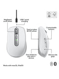 Logitech wireless mouse for Mac Pale Grey (British brand)