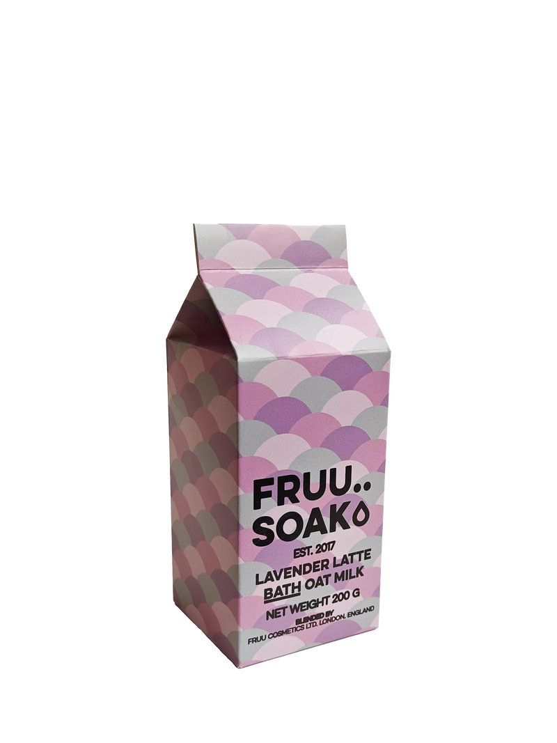 FRUU Lavender Latte Bath Soak - British product