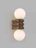 John Lewis Miche double bathroom wall light bronze (British brand)