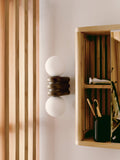 John Lewis Miche double bathroom wall light bronze (British brand)