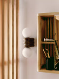 John Lewis Miche double bathroom wall light bronze (British brand)