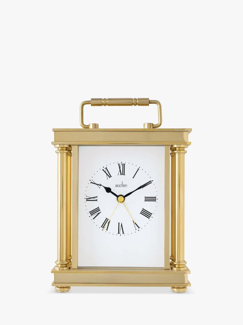 Acctim Marlow gold carriage clock - British product