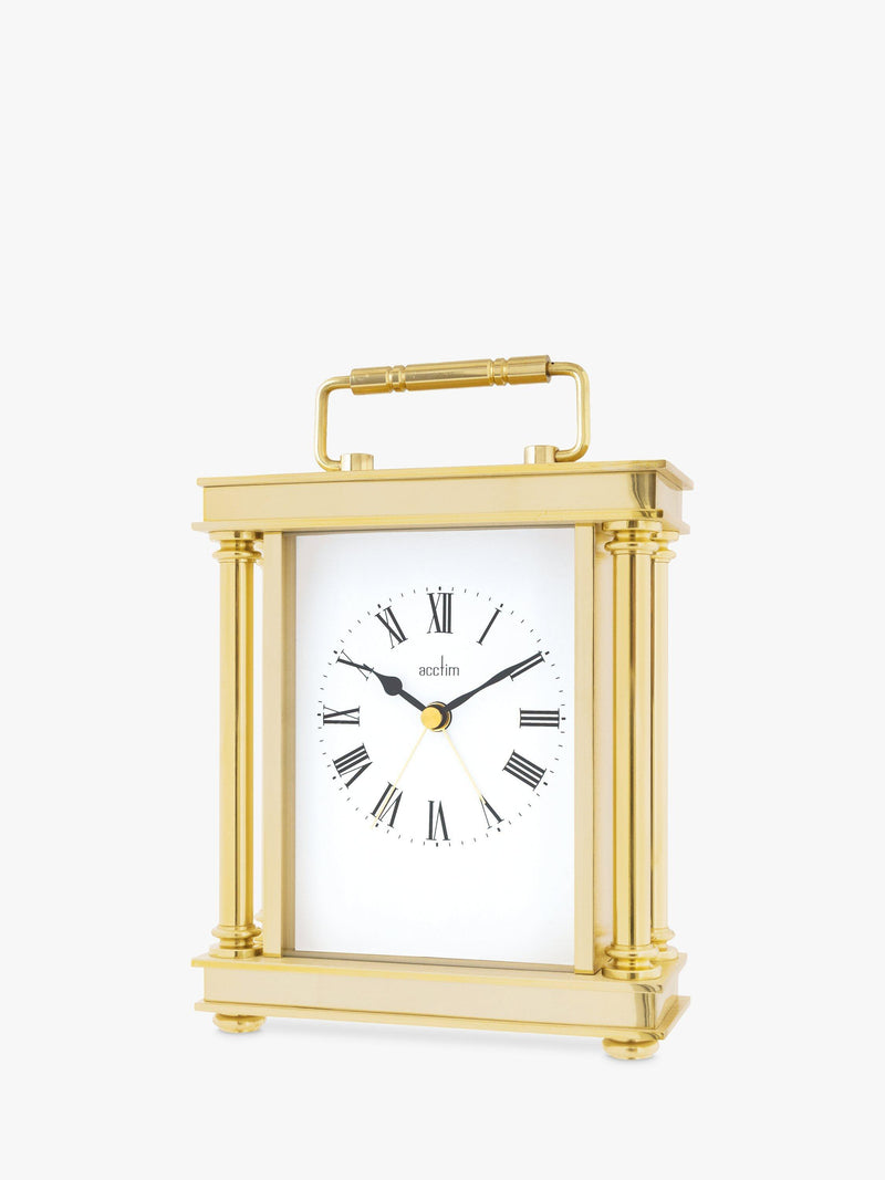 Acctim Marlow gold carriage clock - British product