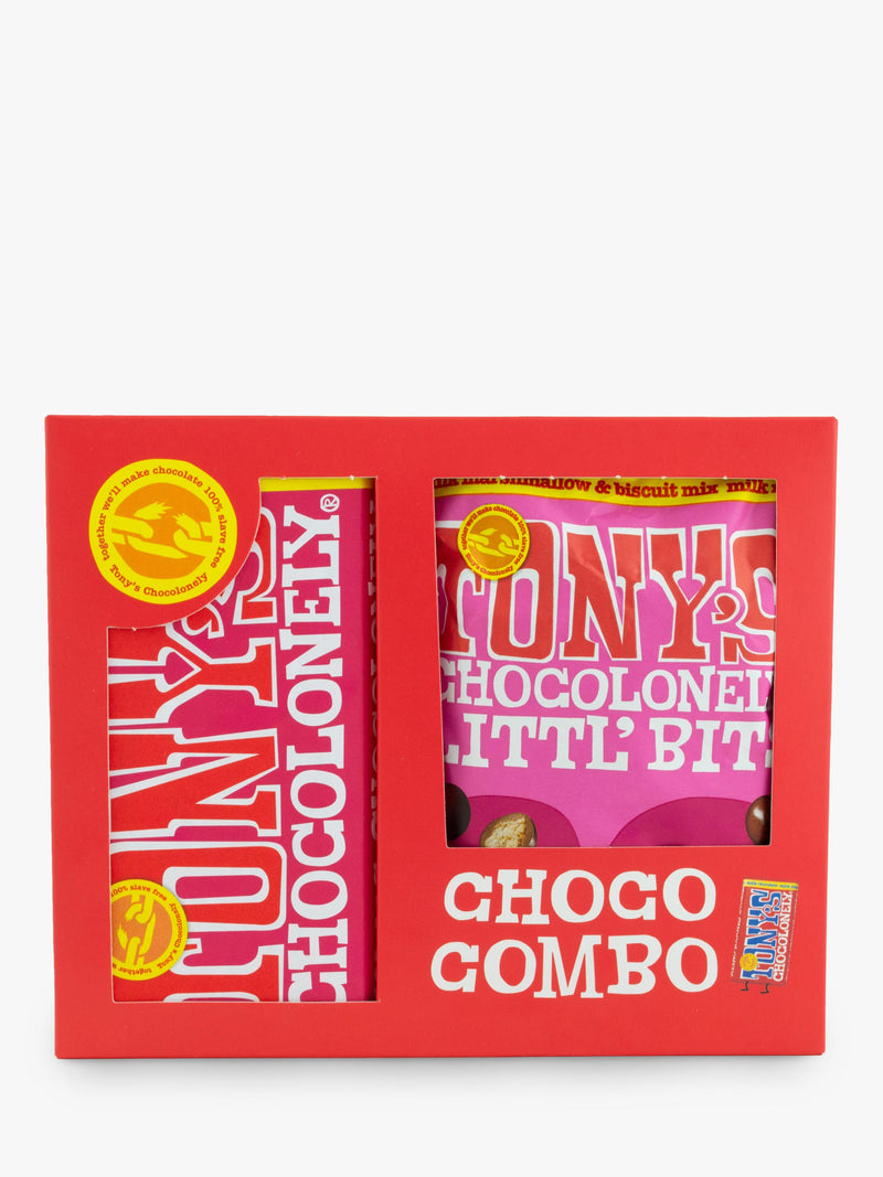 Tony's Chocolonely Littl' Bits chocolate and marshmallow gift pack 280g (British brand)