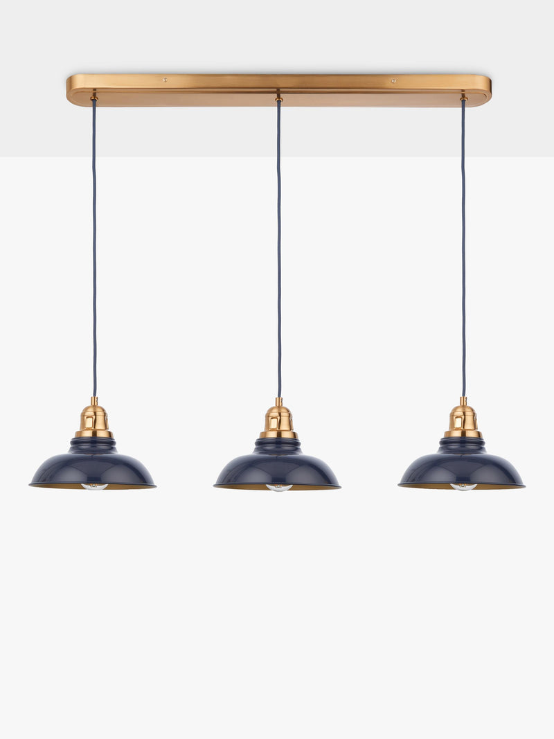 John Lewis Millhouse 3 lamp pendant ceiling light, imported from the UK