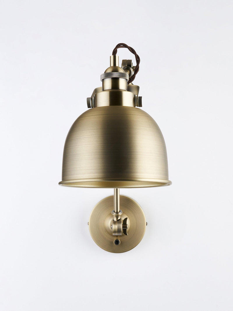 John Lewis Baldwin Reach wall light brass finish, UK version