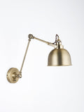 John Lewis Baldwin Reach wall light brass finish, UK version