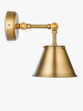 John Lewis Nicolas downlighter wall light brass finish - British product