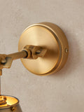 John Lewis Nicolas downlighter wall light brass finish - British product