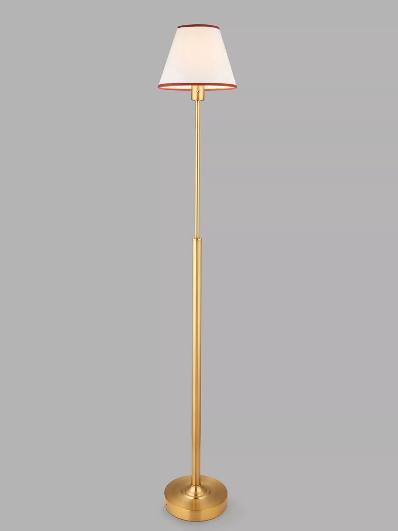 John Lewis Baily rechargeable floor lamp brass - British product