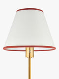 John Lewis Baily rechargeable floor lamp brass - British product