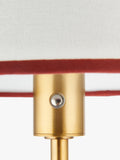 John Lewis Baily rechargeable floor lamp brass - British product