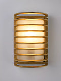 John Lewis Carbis Outdoor Wall Light, Brass