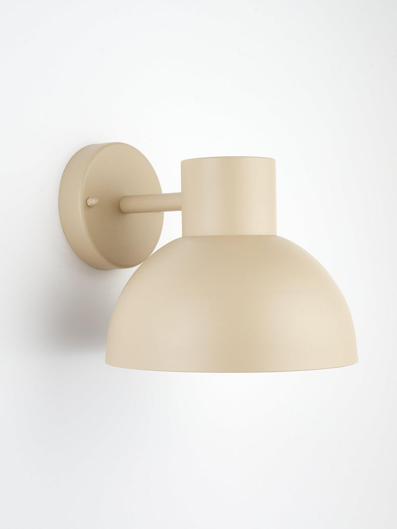 John Lewis Heftig outdoor wall light matte finish, imported from the UK