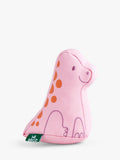 Beco Pets baby dino pet toy in pink - British product