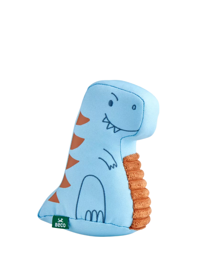 John Lewis Beco Pets Dino Pet Toy Blue Medium Soft Toy- Buy online at McGrocer