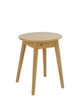 John Lewis ercol John Lewis Hambledon Oak Dressing Table Stool- Buy online at McGrocer
