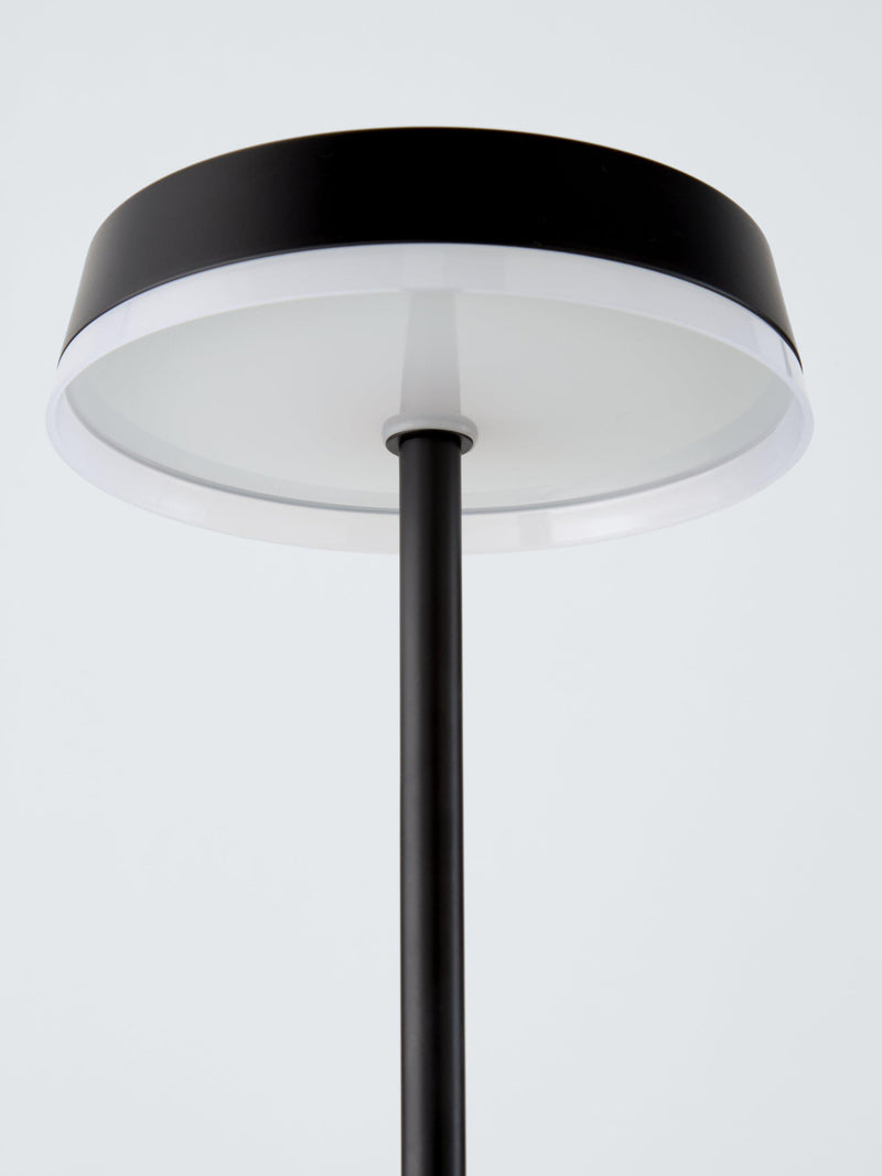 John Lewis Ernie rechargeable LED table lamp black, imported from the UK