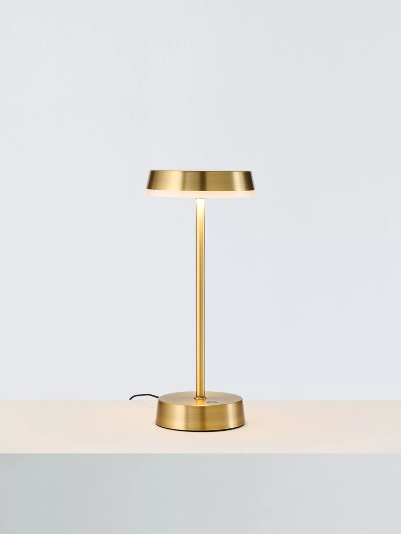 John Lewis Ernie Rechargeable Indoor/Outdoor LED Table Lamp, Black